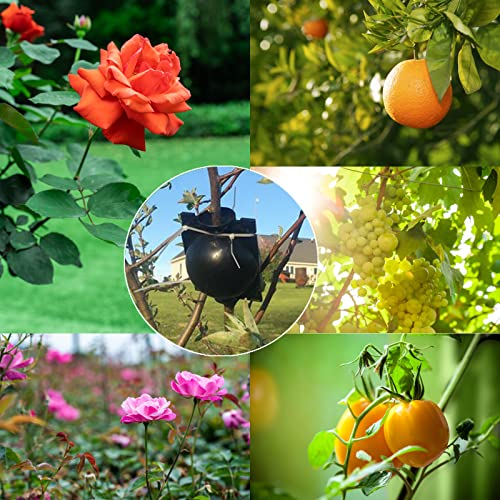 12 PCS Medium Air Layering Propagation Kit Plant Root Device with Zip Ties - size: Medium