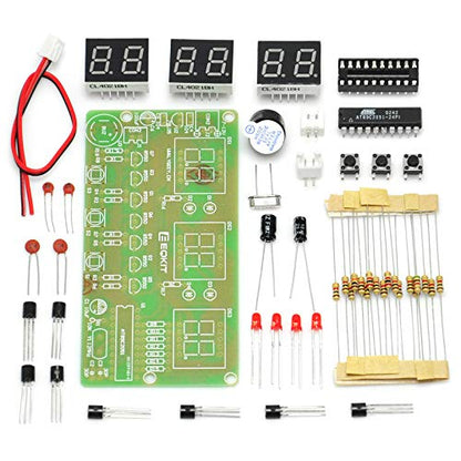 Gikfun DIY 6 Bits LED Digital Clock and PCB Brooch Soldering Practice Kits for Arduino STEM Learning Projects
