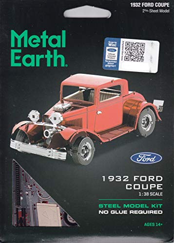 Fascinations Metal Earth 1932 Ford Coupe 3D Metal Model Kit