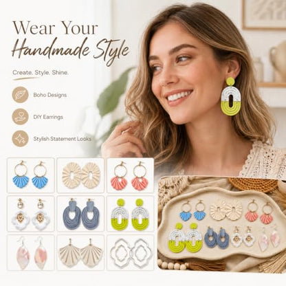 11PCS Boho Polymer Clay Cutters Set - color: Bohemia-12pcs