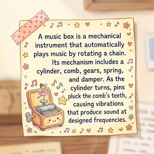 STEM DIY Music Box Kit, Build & Play, Hands-on, Ages 6+, Science Gift - style: Music Box