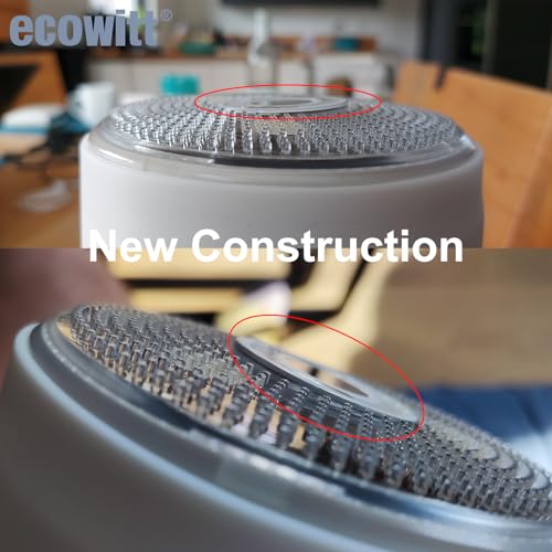 Ecowitt WS90 7-in-1 Weather Sensor, Outdoor Temperature/Humidity/Rain Gauge/Wind Speed and Direction/UV Index/Solar Radiation - Just Sensor, Could NOT Be Used Alone - 915 MHz - style: WS90BN