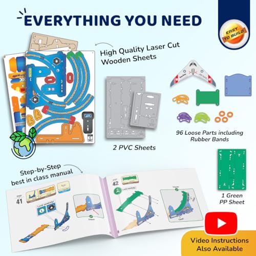 Smartivity High-Speed Race Car Track with Loop for Kids 6-12