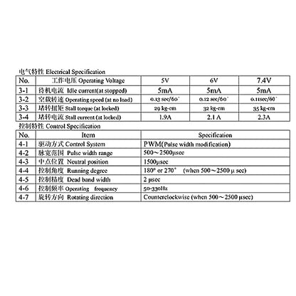 2 Sets 35KG RDS3235 High Torque Digital Servo Metal Gear Coreless Motor Servo 270 Degree with Bracket Arm Plate for RC Robot Car DIY Model