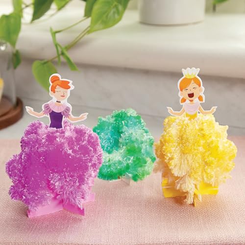 Fun Express 11 3/4" x 10 1/4" STEAM Crystal Princess Crystal Growing Kit