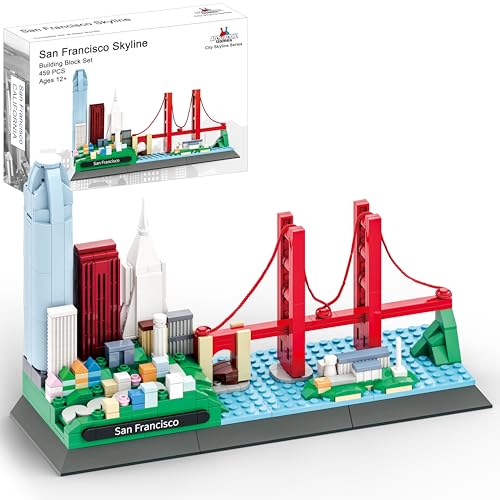 Apostrophe Games San Francisco Skyline Building Block Set - 459 Pieces