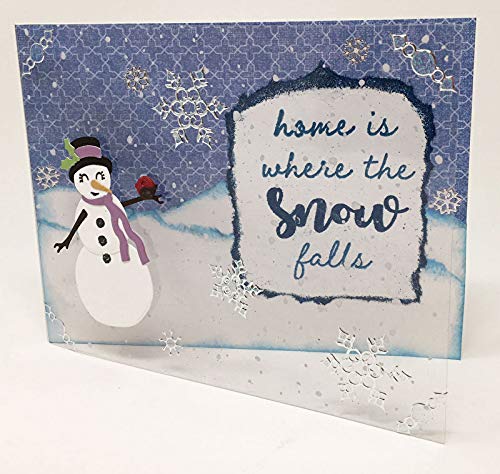 Paper Wishes – Dazzles Stickers Collection | Unique Stickers for Scrapbooking, Cardmaking, Gifts and All of Your DIY Crafting, Art and Creative Projects - Inspiration at Your Fingertips - color: Snowflake
