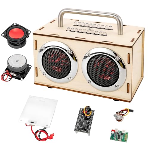 DIY Bluetooth Speaker Kit for Kids 8-10 - STEM Kits Science Project Toys - color: Chrome