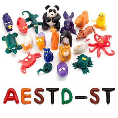 Aestd-ST Polymer Clay Kit 60 Colors, Oven Bake Modeling Clay for Kids - color: 60 Colors