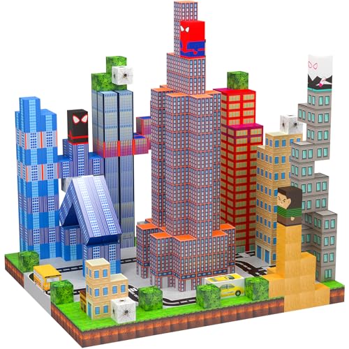 150Pcs Magnetic Blocks, Spider Magnetic Building Toys Set for Kids Ages 3+ - style: 150