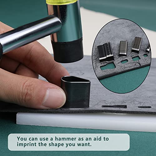24 Style Leather Hollow Punch Cutter Tool, Leather Cutting Tools - size: 24 Shapes