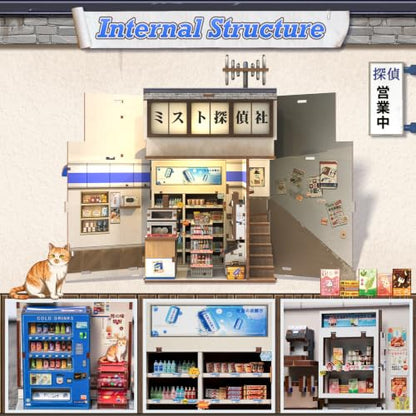 Book Nook Kit for Adults Beginner Friendly (Convenience Store) - color: Beika-cho Convenience Store