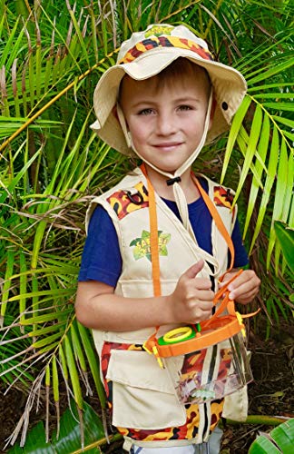 Kidz@Play Complete Orange Safari Bug Hunting Kit - color: Orange