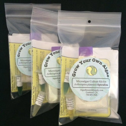 Algae Research Supply Algae Culture Kit Spirulina, Perfect for School Science Fairs/Projects, Experiments & Classrooms