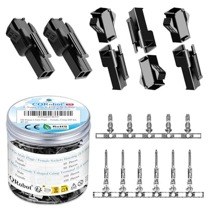 CQRobot JST SM 2.5mm Pitch 2-Pin Electronic Computer Connector Adapter - size: 2P, style: SM