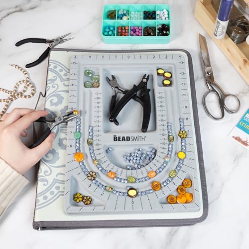The Beadsmith Bead Folio Kit – Basic Elements - size: 28" - U Channel Folio w/Pliers