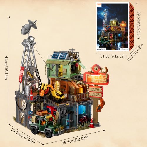 Doomsday Building Set, Modular Building Blocks Architecture Toy Model Kits