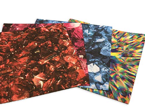 Origami Paper 200 sheets Birthstones 6" (15 cm): Photographic Designs of Gemstones: Double Sided Origami Sheets Printed with 12 Different Designs (Instructions for 6 Projects Included)