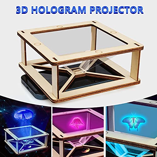 STEM Science Kits for Kids 8-10-12, Toys for Ages 8-13, Gifts for 8 9 10 11 12 13 Year Old Boys and Girls, Wooden 3D Puzzles, Educational Projects, Crafts Building Kits