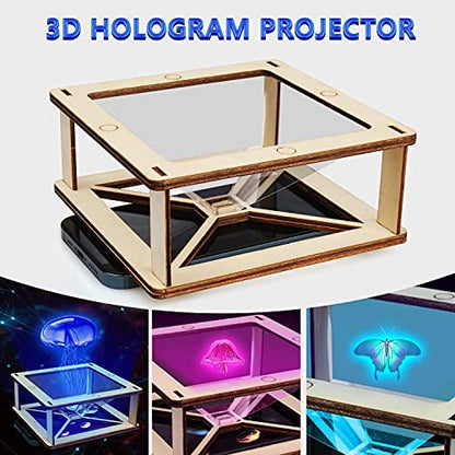 STEM Science Kits for Kids 8-10-12, Toys for Ages 8-13, Gifts for 8 9 10 11 12 13 Year Old Boys and Girls, Wooden 3D Puzzles, Educational Projects, Crafts Building Kits