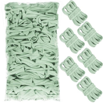 600 PCS Nylon Loom Refill Loops for 7 in Potholder Weaving Loom - Light Green - color: Light Green