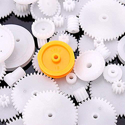 75 Type Plastic Crown Gear Single Double Reduction Gear Worm Gear (Original Version)