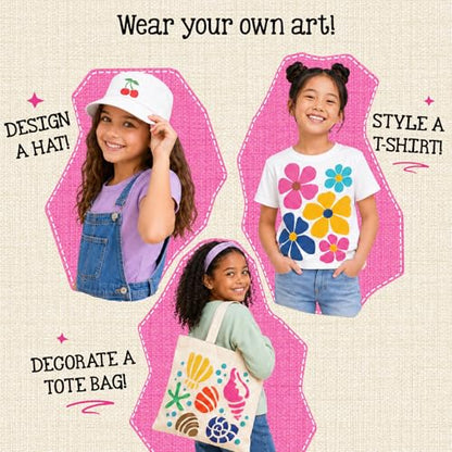 Skillmatics Iron-Its – Iron-On Transfer Kit for Kids, DIY Fabric Craft
