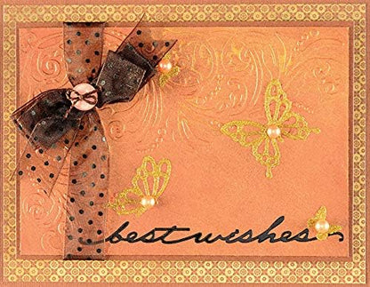 Paper Wishes – Dazzles Stickers Collection | Unique Stickers for Scrapbooking, Cardmaking, Gifts and All of Your DIY Crafting, Art and Creative Projects - Inspiration at Your Fingertips - color: 600 Greeting Dazzles
