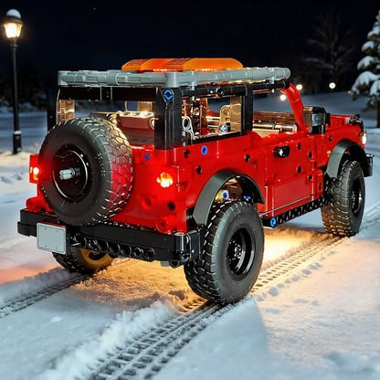 LED Light Kit Compatible with Lego 42213 Technic Ford Bronco SUV - color: Touch Switch Version