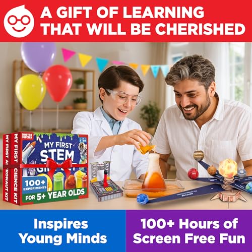 Doctor Jupiter My First STEM Gift Set for Kids Ages 4+, Birthday Gift - style: My First Stem Gift Set: 5+