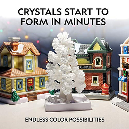 National Geographic Craft Kits for Kids - Crystal Growing Kit - Grow a Crystal Garden in Just 6 Hours, Educational Craft Art Project, STEM Crafts for Girls Ages 8 9 10 11 & 12 (Amazon Exclusive)