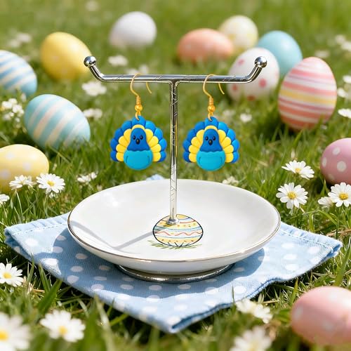 Easter Farm Animal Polymer Clay Cutters - 8Pcs Cute Farm & Nature Clay Earring Cutters, Clay Cutter for Polymer Clay Jewelry Making, DIY Animal Earrings, Spring Crafts for Women - color: Rabbit 2026