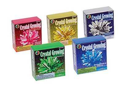 Toysmith Crystal Growing Kit, Colors May Vary