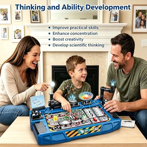 STEM Science Circuit Kits for Kids Age 8-12, Electrical Educational Toys