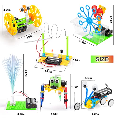 STEM Toys Science Kits for Kids Robotics, Boys Birthday Gifts Girls Crafts