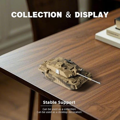 SEBUNAS 1/72 Scale Challenger 2 Military Tank Quick Build Model Kits - color: 3.Challenger II