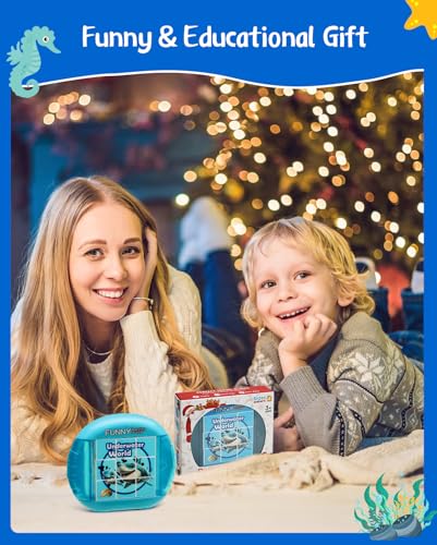 Rotating Puzzle for Toddlers Kids 3+, Travel Essentials Toys - color: Marine Life