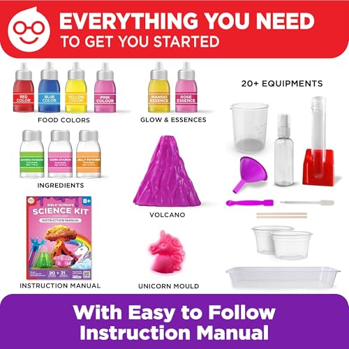 Doctor Jupiter Girls' Ultimate Science Experiments Kit for Kids Ages 8+ - style: Girls' Ultimate Science Kit Starter: 8+