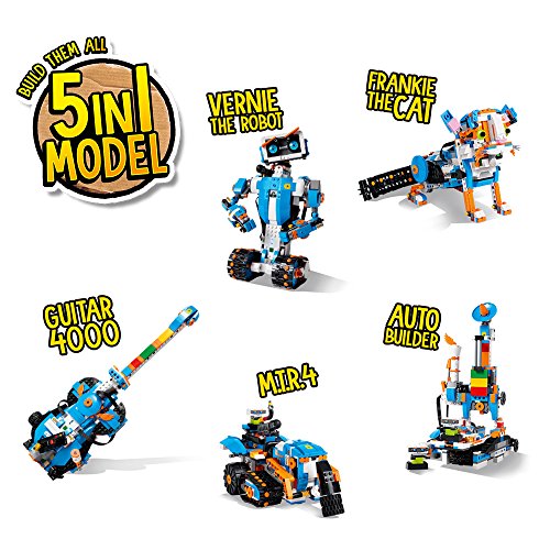 LEGO Boost Creative Toolbox 17101 Fun Robot Building Set and Educational Coding Kit for Kids, Award-Winning STEM Learning Toy (847 Pieces) - style: Standard Packaging