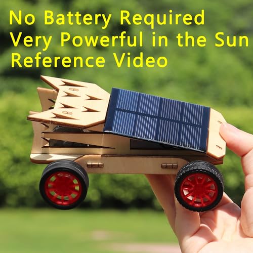 8 Set STEM Kits - Solar Power Motor Kit for Boys to Build,STEM Electric Projects Engineering Set for Girls