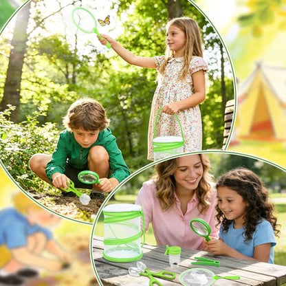 DECYOOL 7 Piece Insect Catcher Kit Butterfly Catching Set