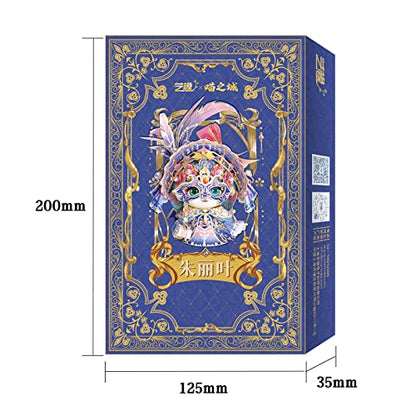 MU 3D Metal Puzzle for Adult Romeo and Juliet Masque Cat Figures Model Assembling, Metal Model Kits Miniature Building, Brain Teaser Love Gift Home Decor - style: Juliet Masque Cat