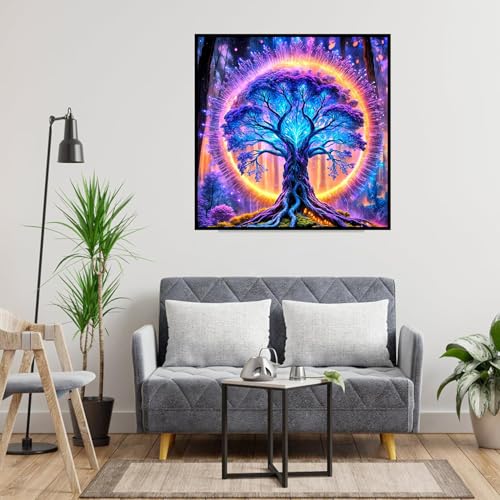 Ekuxom Tree of Life Diamond Art Kits for Adults-5D Diamond Painting - color: Tree of Life-1