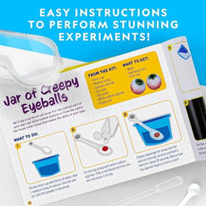 National Geographic Gross Science Kit with 45 Experiments for Kids 8-12 - style: 45 Gross Experiments
