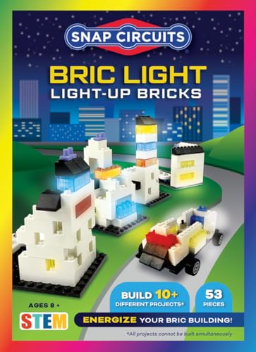 Snap Circuits BRIC Light STEM Building & Circuit Kit for Kids Ages 8+