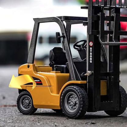 Gemini&Genius Forklift Truck Toy 1:50 Scale Warehouse Lifting Alloy Vehicle - color: Forklift