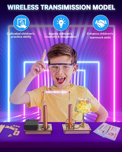 11 Set STEM Kits for Kids 8-10-12, Science Crafts Building Kits, Toys for Ages 8-13, Gifts for 8 9 10 11 12 13 Year Old Boys and Girls, Wooden 3D Puzzles, Educational Projects