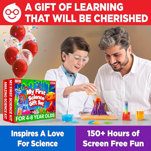 Doctor Jupiter My First Science Gift Set for Kids Ages 4+ - style: Amazing Science Gift Set: 4+