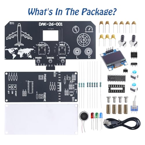 PEMENOL Flight Simulator Soldering Project Kit