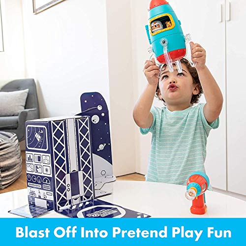 Educational Insights Design & Drill Bolt Buddies Rocket - Building Construction Toys for Toddlers 3-5, Take Apart Toy Rocket Kit, Kids Tool Set with Electric Toy Drill, Toddler STEM Toys